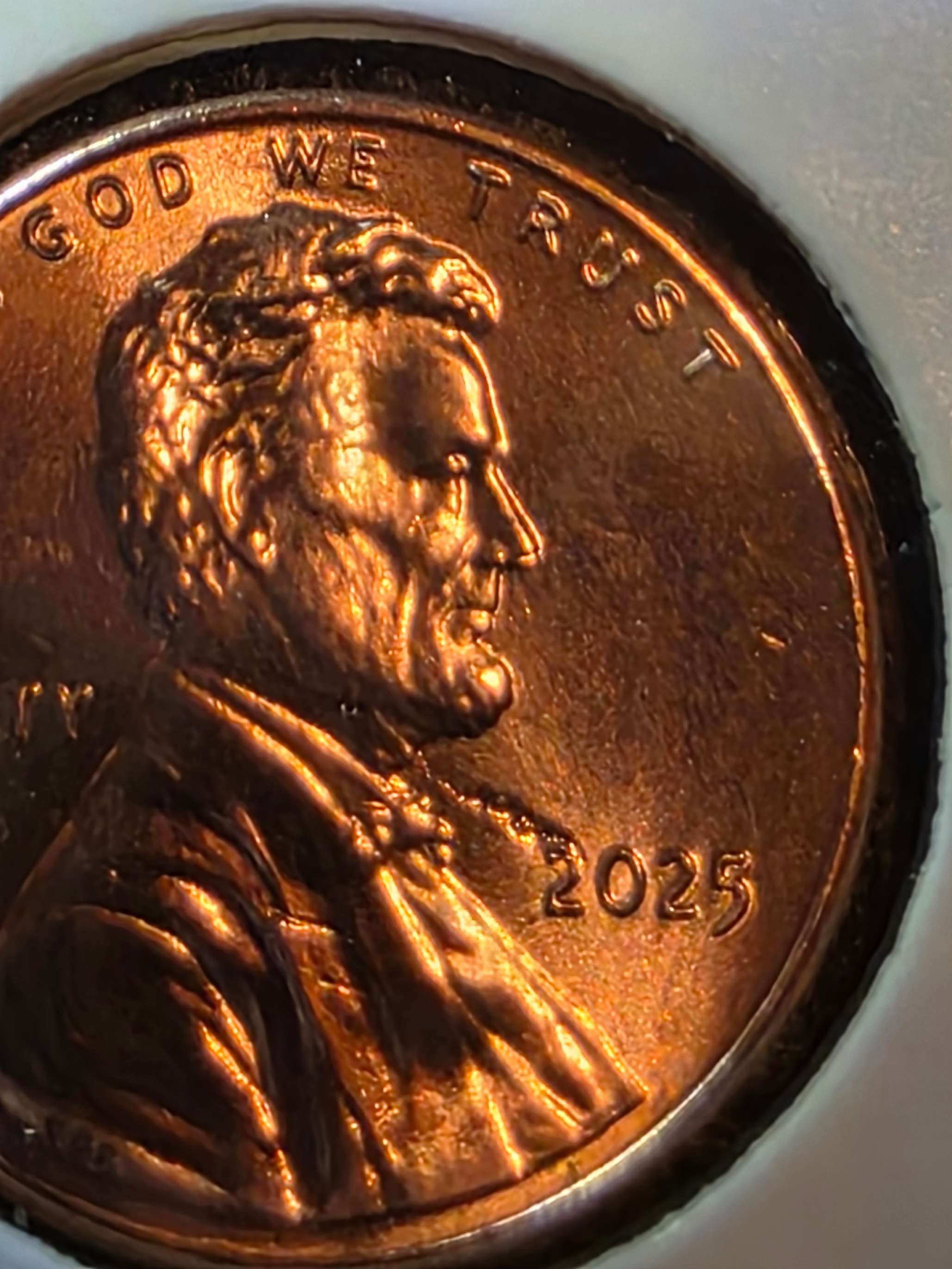 2025-P-Penny-From-New-Roll-With-What-I-Think-Are-Cud-Errors.-I-Have-More-Than-1-Of-These.
